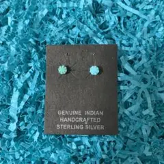 ナバホ族 インディアンジュエリー ピアス ターコイズピアス