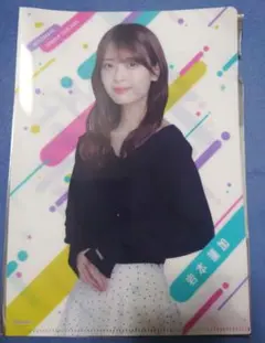 乃木坂46 岩本蓮加 真夏の全国ツアー グッズ購入特典 A5クリアファイル