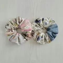 シュシュ　2点セット★　ハンドメイド