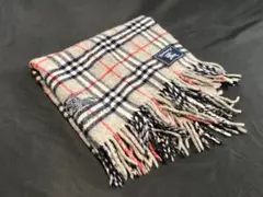 burberrys ★ グレー チェックマフラー ストール バーバリー
