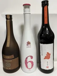 11月いっぱいお値下げ‼️新政酒造‼️空瓶3本セット