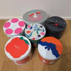 オードリー　AUDREY　空き缶6個セット