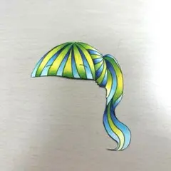 手書き　ヘア　かみのけ　着せ替え等にぜひ