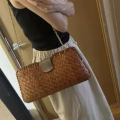 ヴィンテージ カゴ ショルダーバッグ