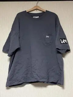 Lee グレー オーバーサイズ Tシャツ