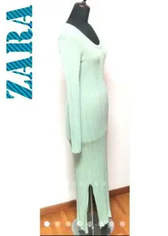 ◆美品✨ZARA★レディース★ロングワンピース★ドレス★sizeS