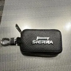 Jimmy SIERRA レザーキーホルダー 黒（ほぼ未使用）