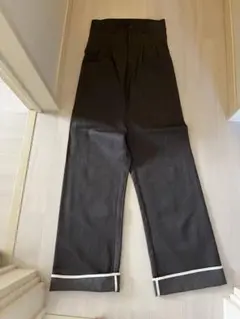 kishidamiki パンツ adjustment trousers - light grey (length long)