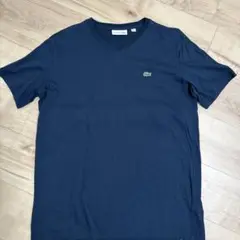 LACOSTE ネイビー Tシャツ Lサイズ