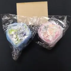 プリザーブドフラワー　セット　ピンク・ブルー