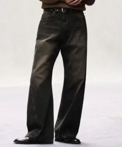 WYM LIDNM VINTAGE WASHED CURVED DENIM