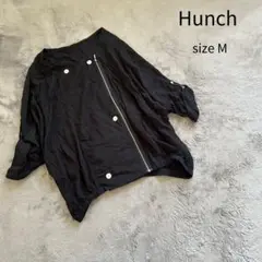 Hunch ドルマンスリーブパーカー パーカー シャツパーカー 七分袖 M