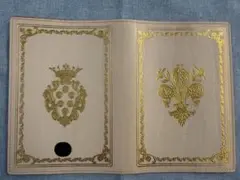 イタリア製 レザー ブックカバー