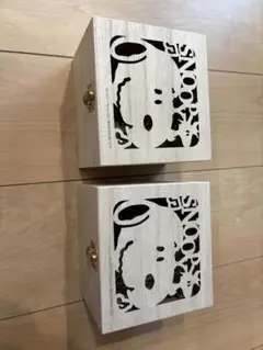 スヌーピー　木箱　SNOOPY