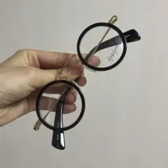 Yohji Yamamotoラウンド(丸型)眼鏡YY1003 127／新品未使用