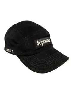 Supreme GORE-TEX Corduroy Camp Cap Black