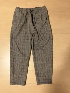 FREAK'S STORE チェック柄イージーパンツ
