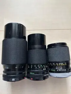 Canon レンズ 3本 セット ZOOM FD まとめ キヤノン