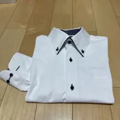 BRICK HOUSE ホワイトストライプシャツ M