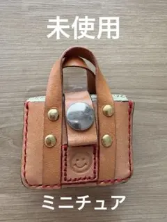 ★ハンドメイド　ミニチュア　レザーバッグ　カバン　バック★未使用