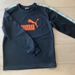 PUMA 長袖トレーナー 140cm ブラック