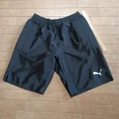Puma キーパー用ブラック ハーフパンツ