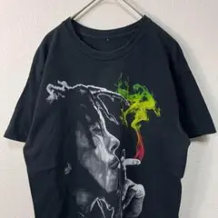 USA古着 ボブマーリー Bob Marley フェード Tシャツ ラッパー