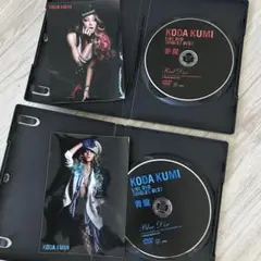 倖田來未LIVE DVD SINGLES BEST青盤　赤盤セットPVコンサート