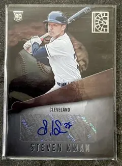 大活躍　Steven Kwan 直筆サイン　MLB auto