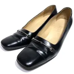 GUCCI グッチ イタリア製 パンプス 23.5cm ヒール新調済み