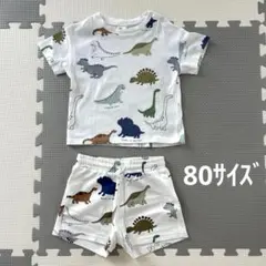 H&M エイチアンドエム 恐竜 セットアップ