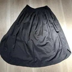 ADORE 黒いフレアロングスカート36