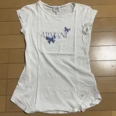 ARMANI JUNIOR 蝶プリント タンクトップ 10A