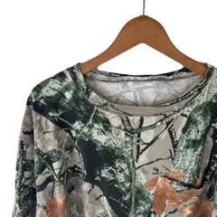 Real tree リアルツリー カモフラージュ 迷彩 ミリタリー 柄 Tシャツ