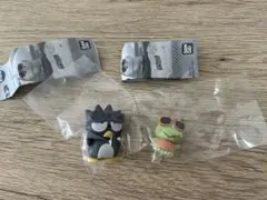 サンリオ はぴだんぶい グラサンばちばちフィギュア ばつ丸 ケロケロけろっぴ