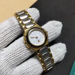 正規品【新品電池】YvessaintLaurent レディース 動作品 スモセコ