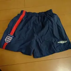 Umbro イングランド ハーフパンツ ネイビー　100〜110
