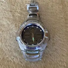 美品 G-SHOCK GW-1210J シルバー 時計 本体 G-SHOCK GW-1210J(ステンレスメタルバンド)美品です｜Yahoo