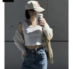 ok.soon cropped tank