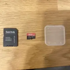 sanDisk Extreme pro 64GB ケース 変換カード