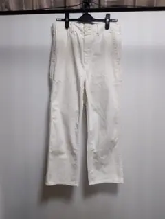 or Slow ワークパンツ　ホワイト