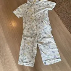 美品　綿100ユニコーン柄 パジャマ 150cm