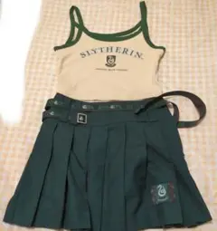 ハリーポッター ハリポタ スリザリン kyouko スカート 梗豆