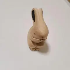 木製動物　うさぎ　ぽれぽれ動物うさぎ　 ポレポレ置物　T-Lab