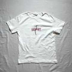 Y2K USA製 SPRIT Flower エスプリ　花　Tシャツ　チビT