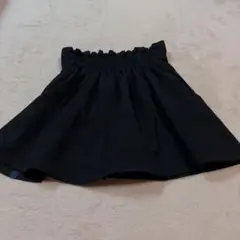 ピンクラテ 黒フレアスカート（インナーパンツ付き） 140cm