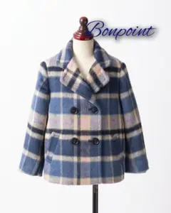 最終価格 ★ボンポワン/Bonpoint★ チェック コート 10