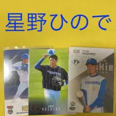 星野ひので 3枚セット カード