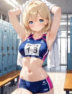 b484 美少女 かわいい イラスト 下着 コスプレ セクシー A4ポスター