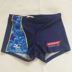 KONAMI 水着 男の子用 ネイビー 星柄 150 コナミ